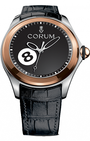 Corum Bubble watch Replica Bubble 8 ball rose gold bezel L082 / 03003 - 082.310.24 / 0371.BA08